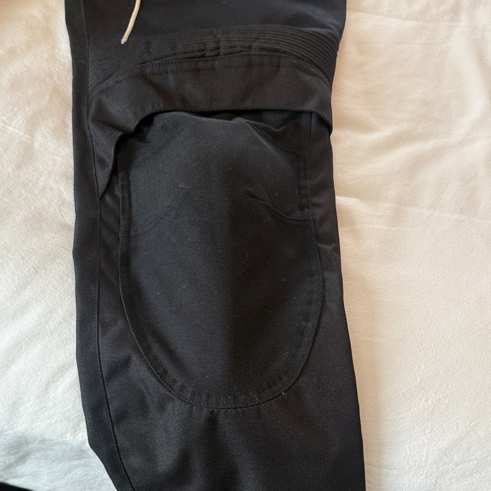 Alpinestars Black and White Women's Motorcycle Pants - Picture 6 of 15